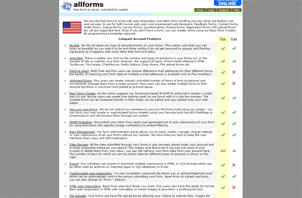Allforms.mailjol.net 15 Nice Solutions for Free Contact Form Services